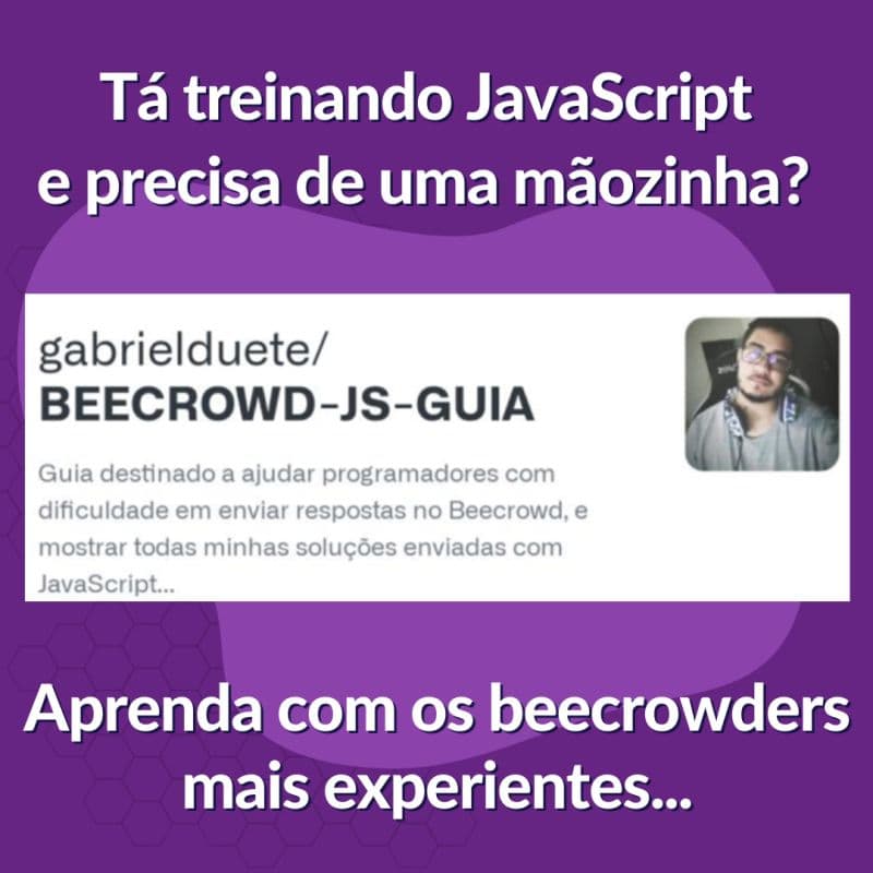 Javascript Guide for Beecrowd